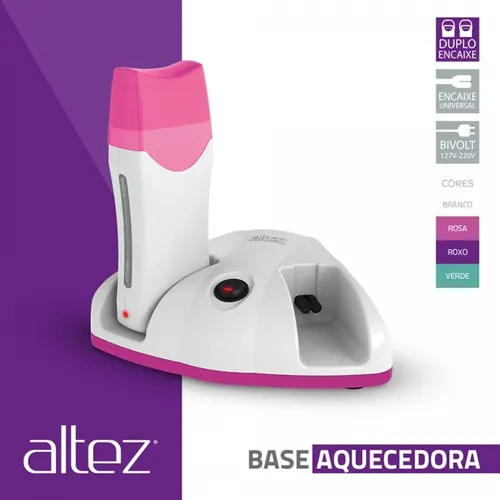 base-aquecedora-cera-375-rosa