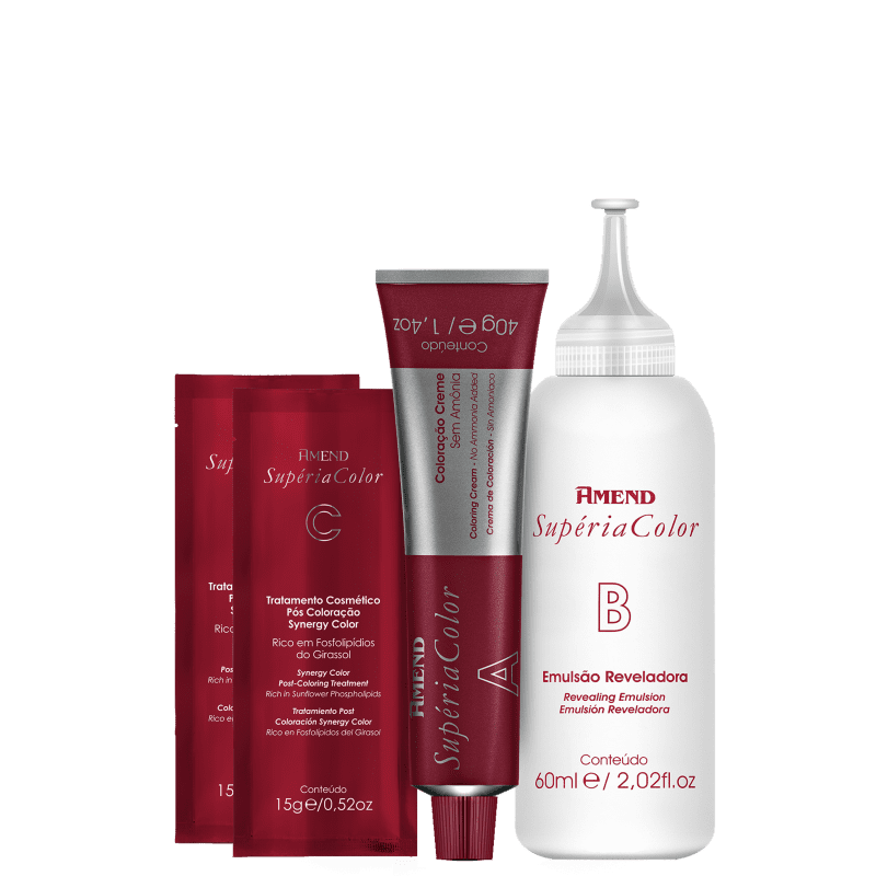 Coloração Amend Superia Color Louro Natural 700 coloracao-amend-superia-color-louro-natural-700