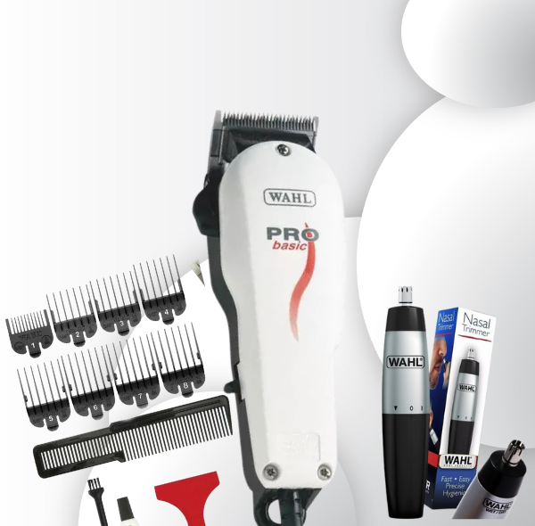 maquina-de-cortar-wahl-profissional-pro-basic-brinde-aparador-de-pelos-wahl